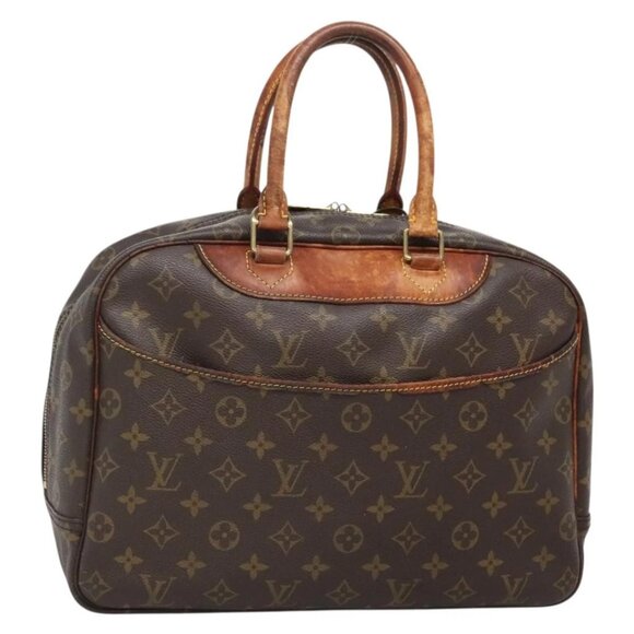LOUIS VUITTON Monogram Deauville Hand Bag M47270 LV Auth BA4851 - Picture 1 of 16